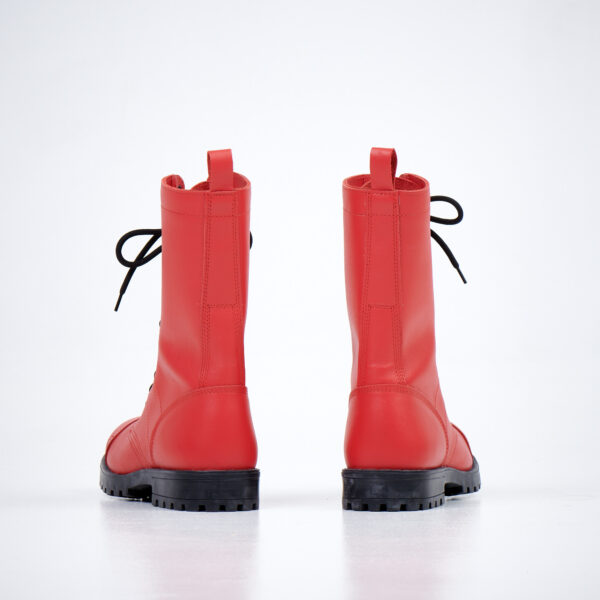 516 aka High Aviator Boots - red - Image 4