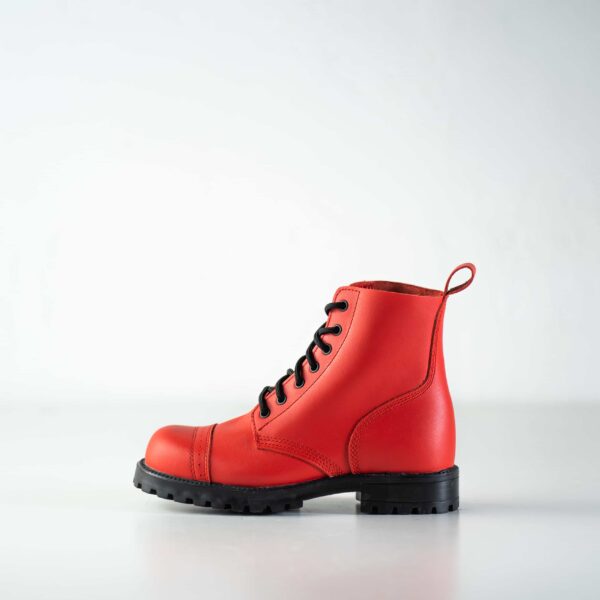 517 aka Aviator Boots poolsaapad - Red