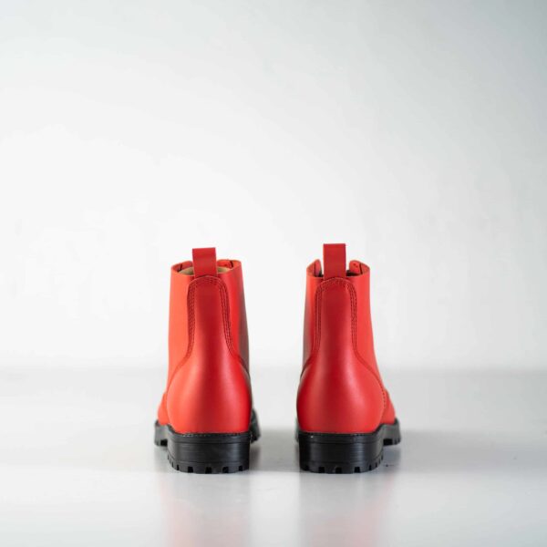 517 aka Aviator Boots poolsaapad - Red - Image 4